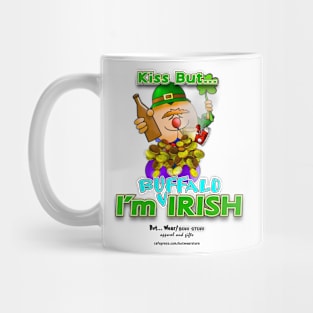 Kiss But... I'm Buffalo Irish Mug